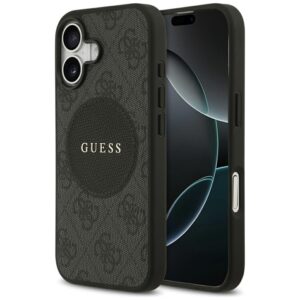 Guess 4G Circle Classic Logo MagSafe – Case Apple iPhone 17 Black - Image 1