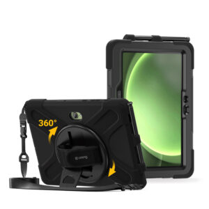 Crong Defender Plus - Rugged dėklas Samsung Galaxy Tab Active5 Pro 10.1" juodos spalvos