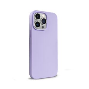 Crong Color Cover Liquid Silicone dėklas skirtas Apple iPhone 14 Pro Max Purple - Image 5