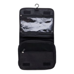 Dunlop – Travel Toiletry Bag with Hanging Hook 25x20x10 cm (Black) - Image 2