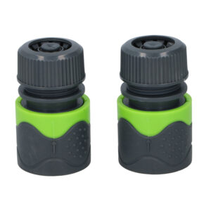 Kinzo - 1/2 "Garden Hose Connector Set (2 pcs.)