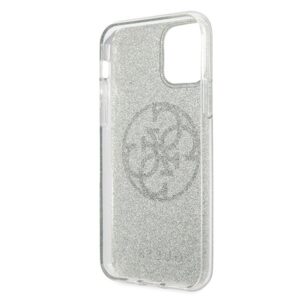 Guess Circle Glitter 4G - dėklas skirtas  Apple iPhone 11 Pro Max khaki - Image 4