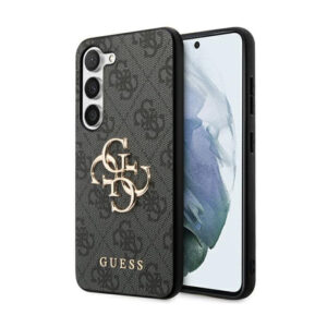 Guess 4G Big Metal Logo - Samsung Galaxy S23 FE Case grey - Image 1