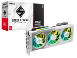 ASrock Radeon RX 9070 XT Steel Legend graphics card, 16384 MB GDDR6