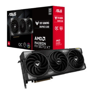 ASUS TUF Radeon RX 9070 XT OC Edition graphics card, 16384 MB GDDR6