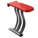 HYTE PCIE 5.0 Hyper Riser Cable - Black Cherry