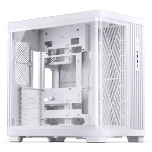 Jonsbo TK-4 Case, Midi Tower, ATX, Tempered Glass - White