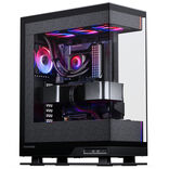 Phanteks Evolv X2 Matrix PC Case, Mid-Tower, E-ATX, Tempered Glass, Matrix LED - Black