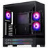 Phanteks XT View Matrix PC Case, Mid-Tower, E-ATX, Tempered Glass, Matrix LED - Black