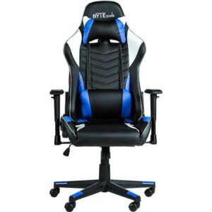 Gaming chair BYTEZONE WINNER with LED lighting and remote control, Blue - Image 2