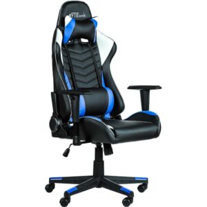 Gaming chair BYTEZONE WINNER with LED lighting and remote control, Blue - Image 3