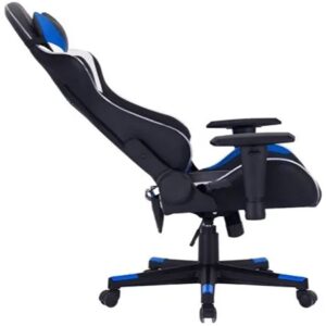 Gaming chair BYTEZONE WINNER with LED lighting and remote control, Blue - Image 4