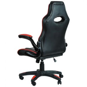 Žaidimų kėdė ByteZone Sniper Gaming Chair juodos ir raudonos spalvos - Image 4