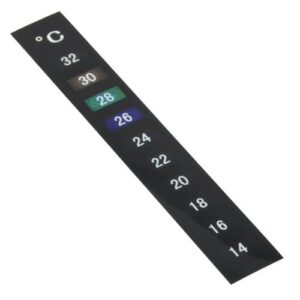 Klijuojamas termometras