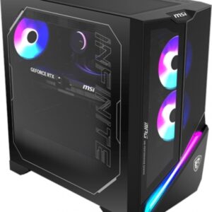 Stacionarus kompiuteris MSI MPG Infinite X3 AI 2NVP7 U7 / 32GB / 1TB SSD / GeForce RTX 5070 / Windows 11 Home / black - Image 2