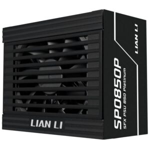 Lian Li SP Series Platinum 80 PLUS Platinum Power Supply, SFX, fully modular, PCIe 5.1, ATX 3.1 - 850 Watts, black