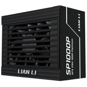 Lian Li SP Series Platinum 80 PLUS Platinum Power Supply, SFX, fully modular, PCIe 5.1, ATX 3.1 - 1,000 Watt, black