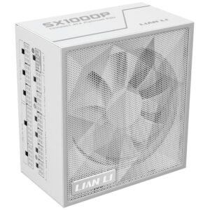 Lian Li SX Series 80 PLUS Platinum power supply, fully modular, PCIe 5.1, ATX 3.1 - 1,000 watts, white