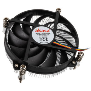Akasa AK-CC6308EP01 Low Profile CPU Cooler - 92mm