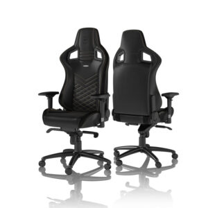 noblechairs EPIC Gaming Chair - black/gold - Image 2