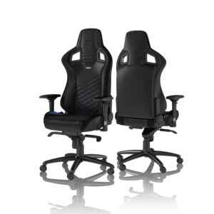 noblechairs EPIC Gaming Chair - black/blue - Image 2