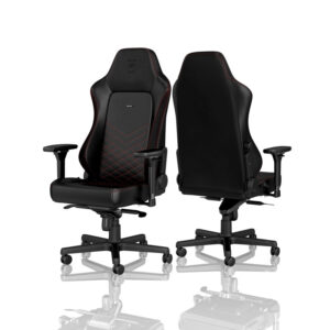 noblechairs HERO Gaming Chair - Black/Red - Image 2