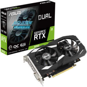 ASUS GeForce RTX 3050 Dual O6G, 6144 MB GDDR6