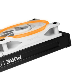 be quiet! Light Wings ARGB PWM Fan, Triple Pack - 120mm, white, High Speed - Image 2
