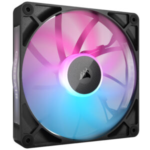 Corsair iCUE LINK RX140 RGB Series, PWM fan - 140mm, black