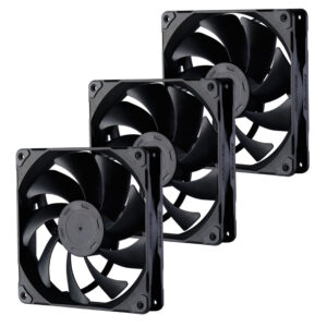 PHANTEKS M25 PWM fans, pack of three - 140 mm, black