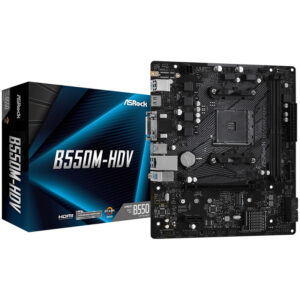 ASRock B550M-HDV, AMD B550 Motherboard - Socket AM4