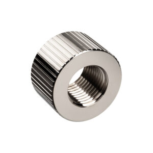 EK Water Blocks EK-Quantum Torque G1/4 Inch Extension Straight FF 14 - Nickel - Image 2