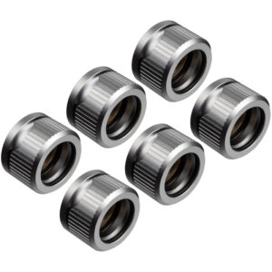 EK Water Blocks EK-Quantum Torque HDC 16 - 6-pack, Satin Titanium