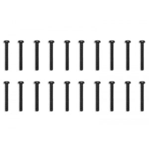 EK Water Blocks EK-Loop Phillips Head Screw Set M4 x 30 mm, 20 pieces - black