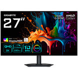 GIGABYTE MO27Q28G 27-inch QHD Gaming Monitor, 27", 280Hz, OLED Panel, G-Sync Compatible