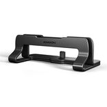 AXAGON STND-VB Vertical Laptop Stand, adjustable width, aluminium - black