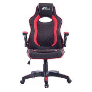 Žaidimų kėdė ByteZone Sniper Gaming Chair juodos ir raudonos spalvos