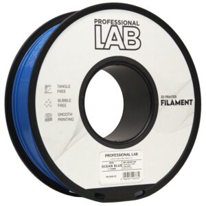 3D Plastikas - Filamentas PETG ocean blue | 1.75 mm, 1 kg |  Professional LAB