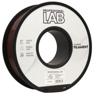 3D Plastikas - Filamentas PETG cofee | 1.75 mm, 1 kg |  Professional LAB