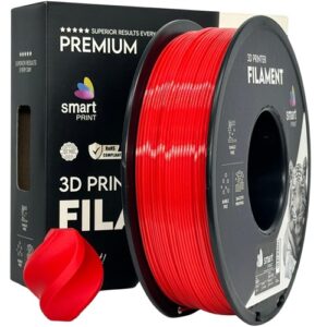 3D Plastikas - Filamentas HS-PLA red | 1.75 mm, 1 kg | SPrint