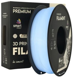 3D Plastikas - Filamentas PLA luminous blue | 1.75 mm, 1 kg |  Sprint
