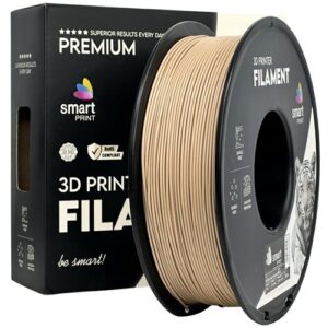 3D Plastikas - Filamentas PLA wood black walnut | 1.75 mm, 1 kg |  Sprint