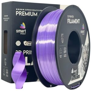 3D Plastikas - Filamentas PLA Silk violetinės spalvos | 1.75 mm, 1 kg |  Sprint
