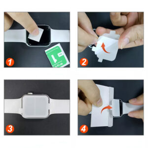 Hydrogel TPU Screen Protector skirtas Apple Watch 7/8/9 41mm - Image 3