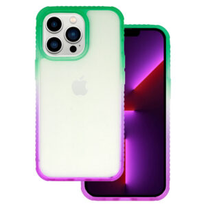 IDEAR Case W15 skirtas Apple iPhone 14 Plus mėtu ir violetinės spalvos - Image 2