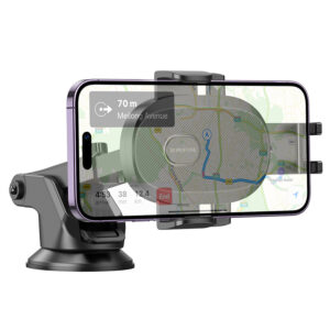 Borofone Car holder BH93 Grand with suction cup black - Image 5