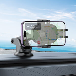 Borofone Car holder BH93 Grand with suction cup black - Image 7