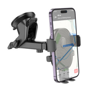 Borofone Car holder BH93 Grand with suction cup black - Image 6