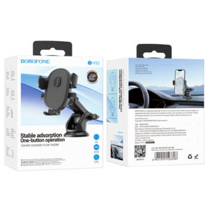 Borofone Car holder BH93 Grand with suction cup black - Image 9