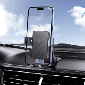 Borofone automobilinis laikiklis BH119 Refined gravitacinis przyklejany juodos spalvos - Image 7